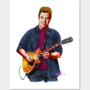 Vince Gill - An illustration by Paul Cemmick Posters and Art